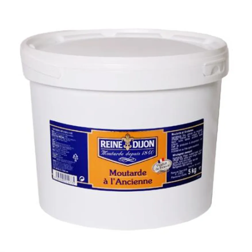 REINE DIJON 르네디종 홀그레인 머스타드 5kg 프랑스 씨겨자 겨자소스 이미지