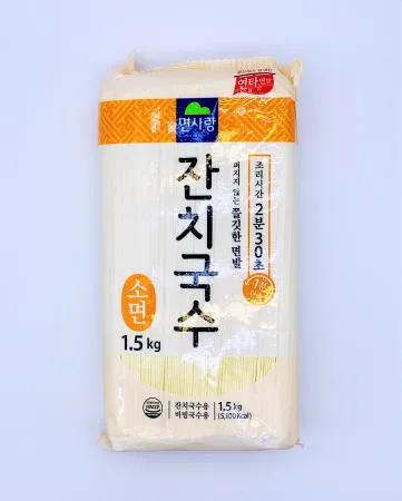 면사랑 잔치국수 소면 1.5kg / 비빔국수 쟁반국수 온면 이미지