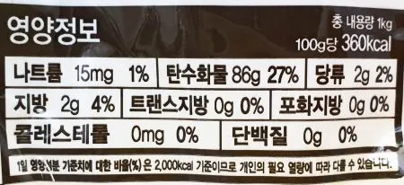 오뚜기 옛날당면 1kg / 잡채 비빔면 불고기 당면볶음 당면볶이 이미지