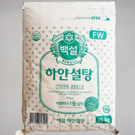 CJ제일제당 백설 하얀설탕 15kg / 백설탕 백설설탕 흰설탕