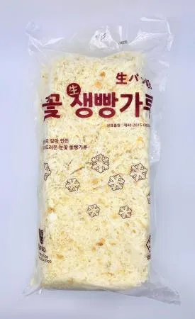 눈꽃 생빵가루 18mm 2kg / 골목식당 눈꽃빵가루 습식빵가루 돈가스 고로케 튀김용