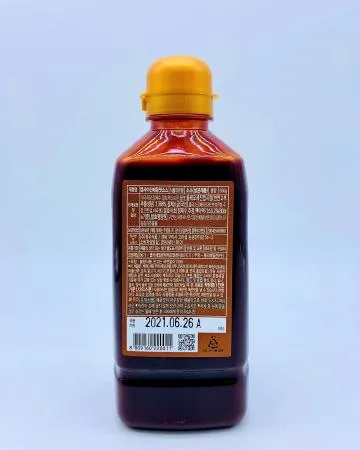청우식품 캡사이신 매운맛 소스 550g / 액상 불닭 매운닭발 매운떡볶이 만들기 이미지