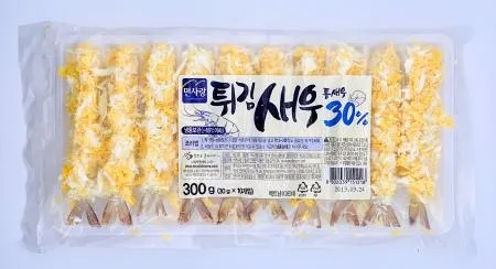 면사랑 튀김 새우 30% 300g  / 빵가루새우 통새우 냉동새우 튀김용