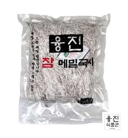 융진 참메밀국시 1kg  / 메밀 모밀 소바 생면 사리 업소용 대용량 여름 메뉴 이미지