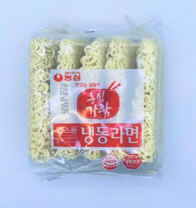 농심 냉동라면 1.1kg(220g x 5개) / 냉동면 라면사리 이미지