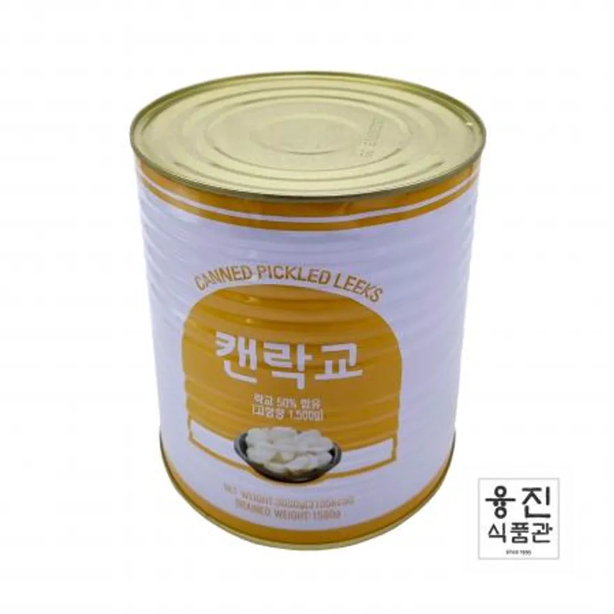 이엔푸드 캔락교 3kg / 염교 일식 초밥 회 사시미 반찬 이미지