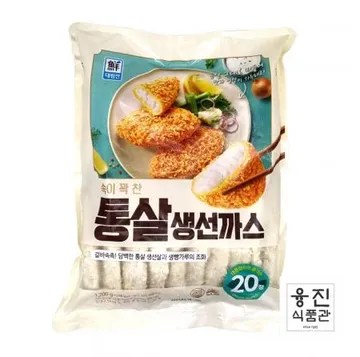 대림선 생선까스 1,200g / 아이들 영양간식 새꼬리민태 냉동까스 맥주 안주