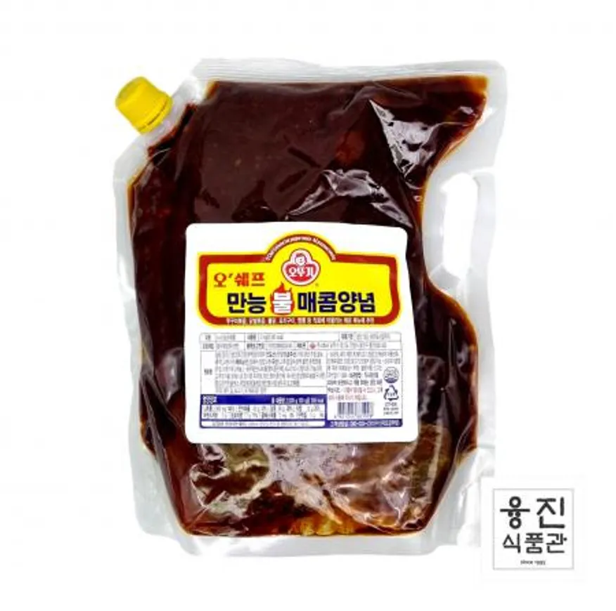 오뚜기 오쉐프 만능 불매콤양념 2kg / 양념다데기 매운소스 불소스 매운볶음요리 이미지