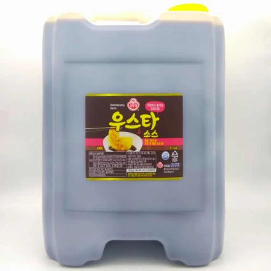 오뚜기 우스타 소스 21kg / 육류 생선 조림 볶음요리 소스베이스 간장대용 이미지