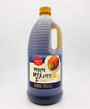 CJ 하선정 멸치액젓 알뜰형 3kg / 한식 미역국 계란찜 소금 간장 대용