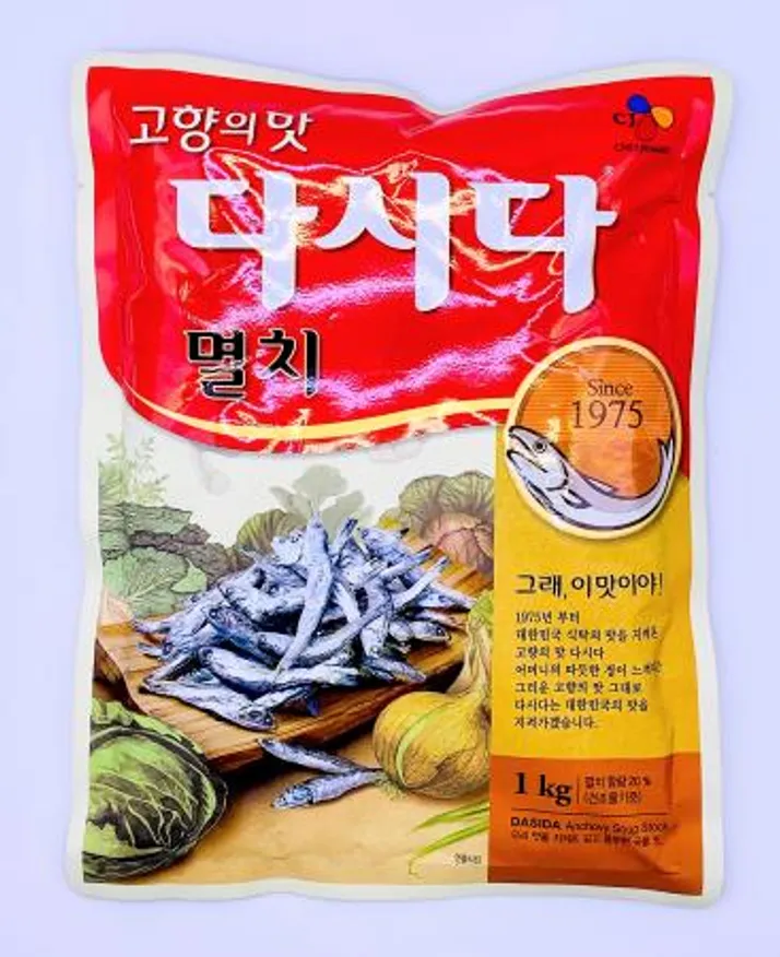 CJ 제일제당 백설 멸치 다시다 1kg / 조미료 멸치국물 Anchovy Soup Stock 이미지