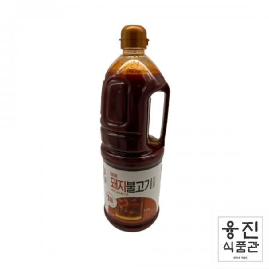 CJ 백설 매콤한 돼지 불고기 양념 2.2kg / 불고기 소스 대용량 업소용 이미지