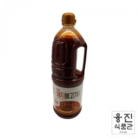 CJ 백설 매콤한 돼지 불고기 양념 2.2kg / 불고기 소스 대용량 업소용 이미지