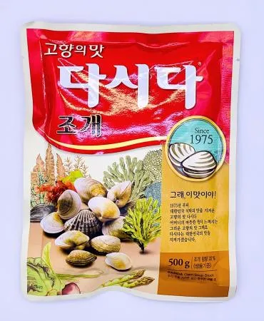 CJ 제일제당 다시다 조개 500g / 조미료 조개육수 Clam Soup Stock