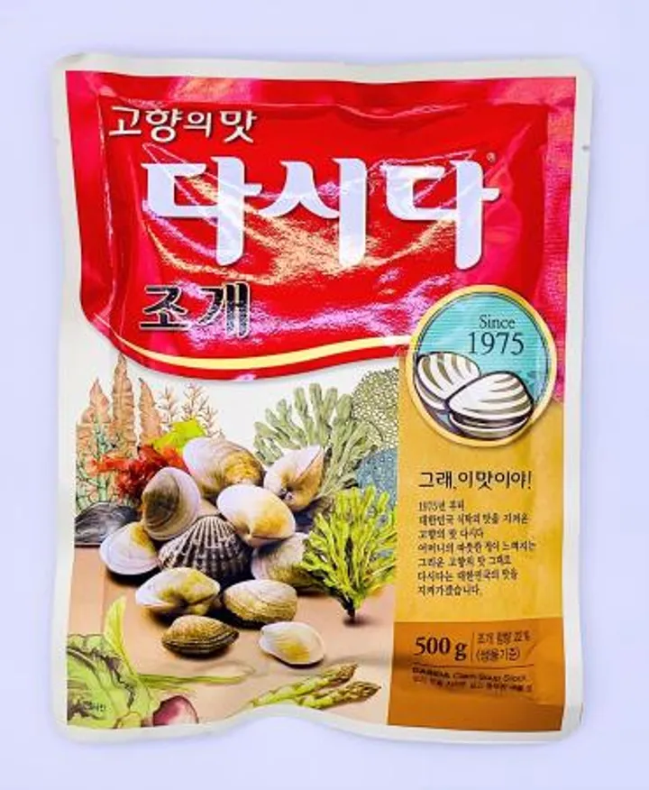 CJ 제일제당 다시다 조개 500g / 조미료 조개육수 Clam Soup Stock 이미지