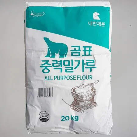 대한제분 곰표 중력밀가루 20kg / 국수 중화면 라면 칼국수 수제비 라멘 양조용