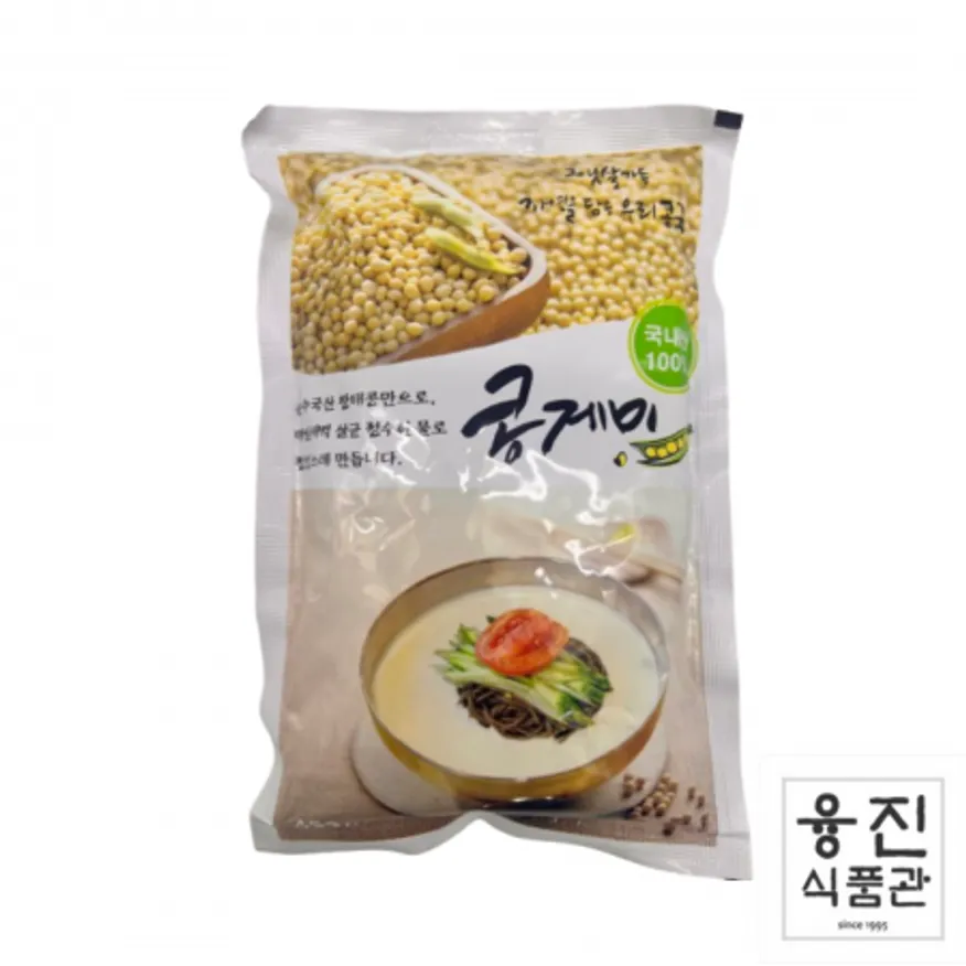 콩게미 콩물 450ml / 콩국수 콩국물 콩국 국산 왕태콩 이미지
