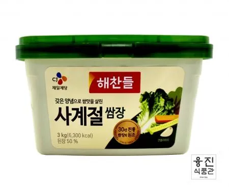 CJ제일제당 해찬들  사계절쌈장 3kg 이미지