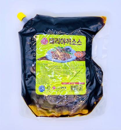 오뚜기 데리야끼 소스 2kg / 햄버거 볶음우동 고기요리 닭꼬치 치킨마요 삼겹살 야채볶음 이미지