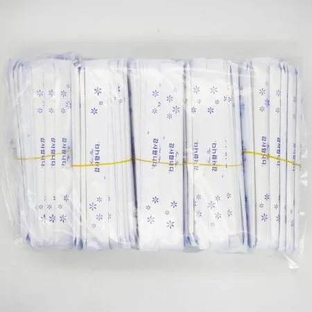 종이포장 나무젓가락 50p x 5 / 일회용 젓가락 종이 개별 포장 업소용 식장 이미지