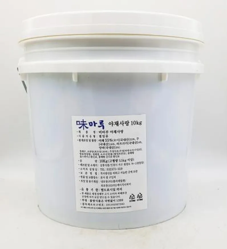 삼봉식품 미마루 야채사랑 10kg / 피클 대용량 야채 업소용 이미지