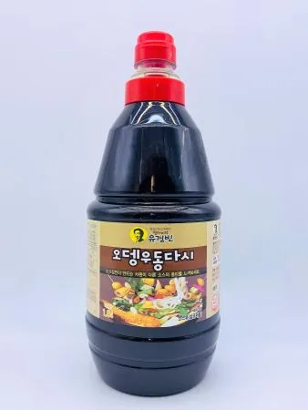 이엔푸드 절대미각 유경빈 오뎅 우동다시 1.8L / 가쓰오부시 우동국물 쯔유 장국 소스