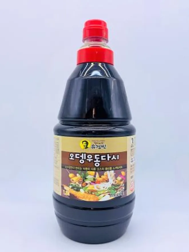 이엔푸드 절대미각 유경빈 오뎅 우동다시 1.8L / 가쓰오부시 우동국물 쯔유 장국 소스 이미지
