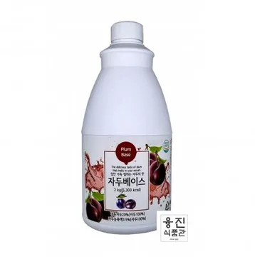 신진 자두베이스 2kg /  자두주스 액상 베이스 자두농축액