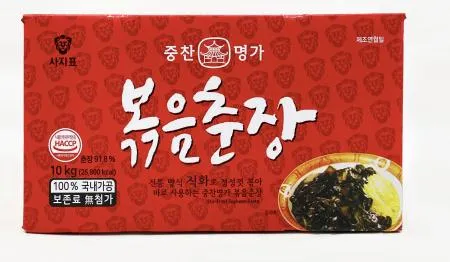 중찬명가 볶음춘장 10kg / 짜장면 자장밥 중화요리 경장육사 짜장라면