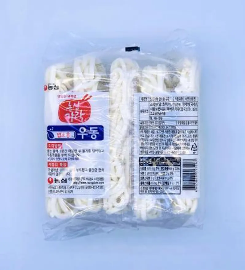 농심 가락우동면 업소용 1.15kg(230g x 5개) / 냉동면 우동사리 이미지