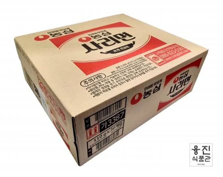 농심 사리면1BOX (110g × 30개입) / 업소용 찌개 전골용 이미지