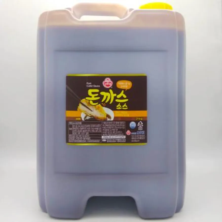 오뚜기 돈까스 소스 21kg / 돈가스 튀김요리 오무라이스 업소용 대용량 이미지