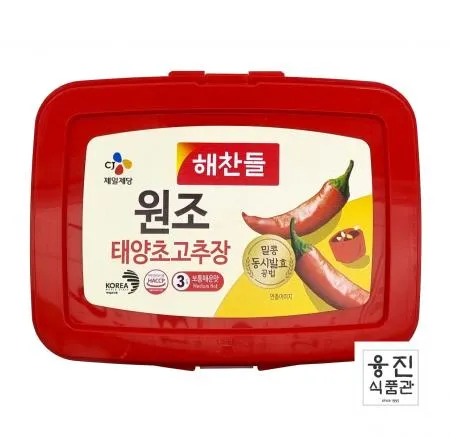 CJ제일제당 해찬들 원조 태양초고추장 3kg / 업소용 대용량