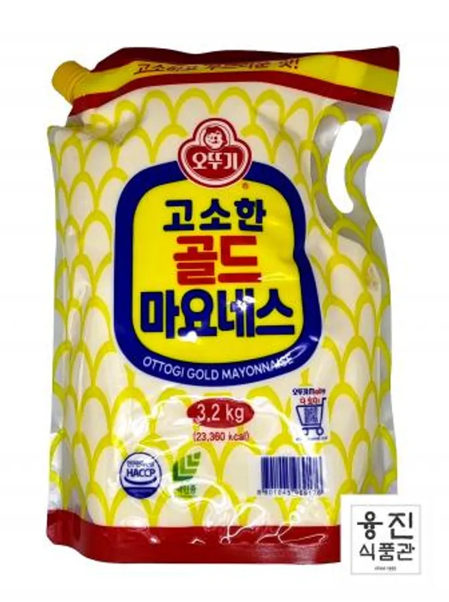 오뚜기 골드 마요네즈 3.2kg (스파우드팩) / 업소용 식당용 단체급식용 스파우드팩 이미지