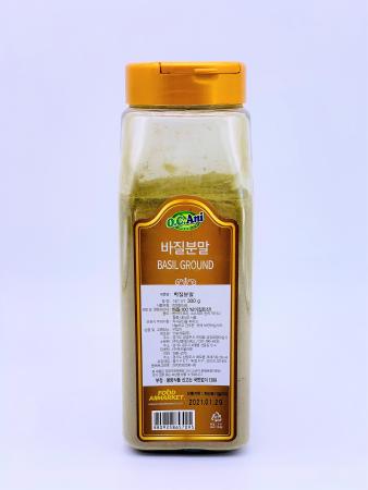 푸드올 바질 분말 300g (용기) / 허브 바질 가루 파우더 그라운드