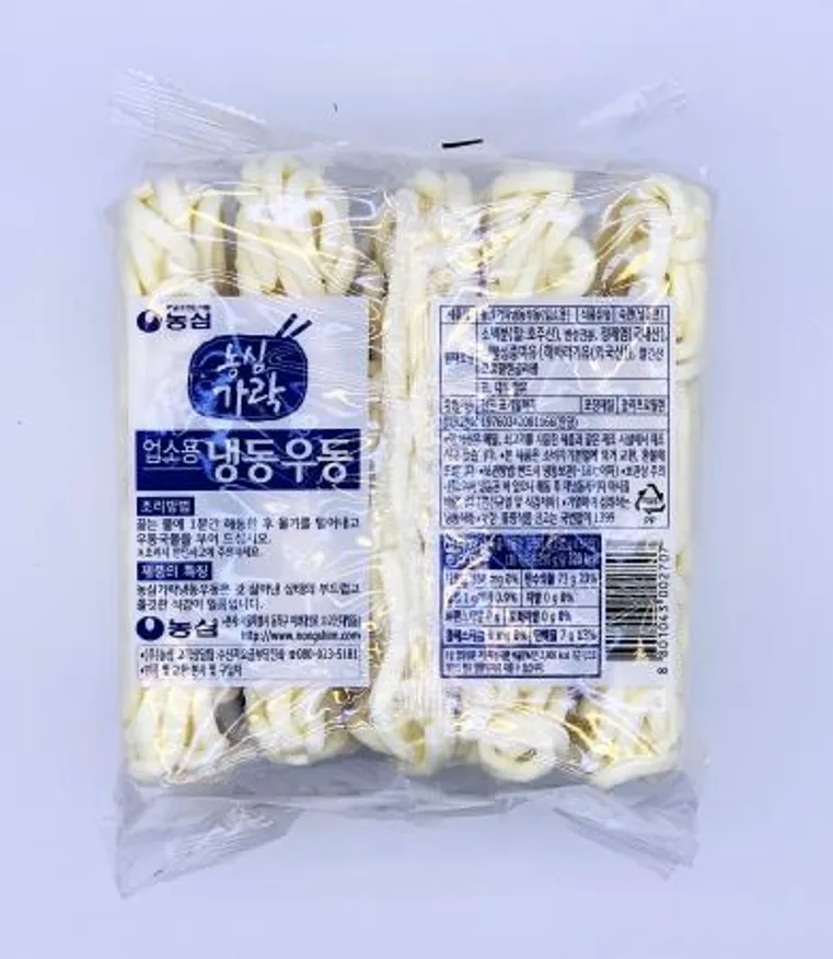 농심 가락우동면 업소용 1.25kg (250g x 5개) / 냉동면 우동사리 이미지