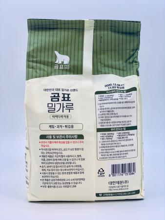 곰표 박력 밀가루 2.5kg / 대한제분, 케이크, 과자, 튀김용, 박력분 이미지