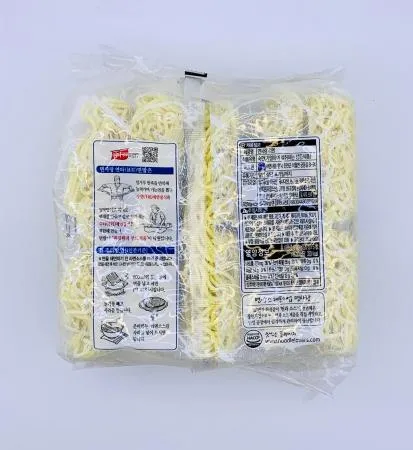 면사랑 냉동라멘 220g x 5개 (1,100g)(5인분) / 냉동면 냉동라면 라면사리 이미지