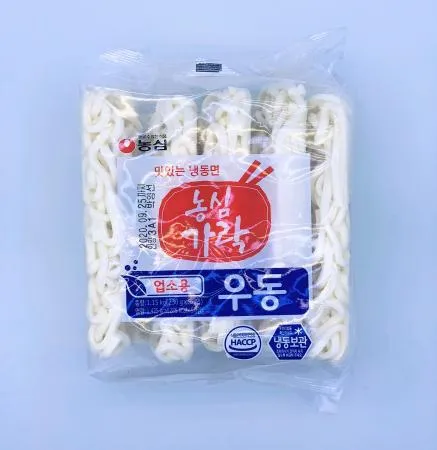 농심 가락우동면 업소용 1.15kg(230g x 5개) / 냉동면 우동사리