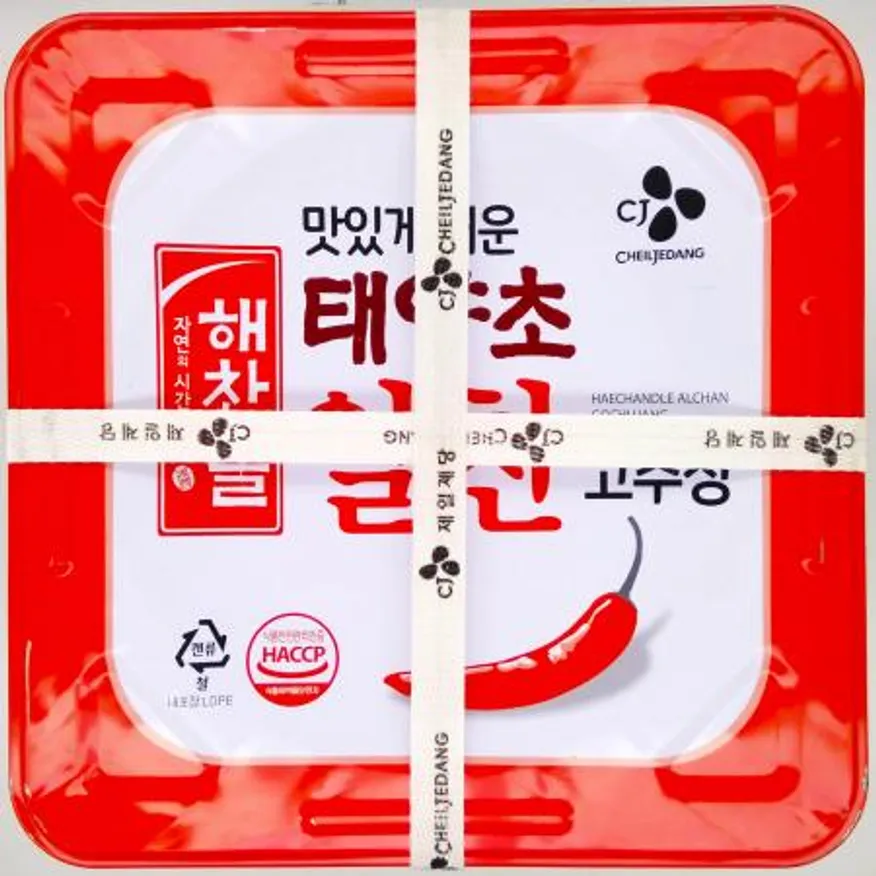 CJ제일제당 해찬들 맛있게 매운 태양초 알찬고추장 14kg 이미지