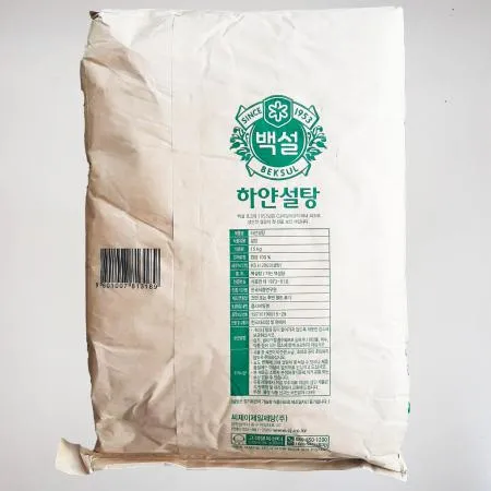 CJ제일제당 백설 하얀설탕 15kg / 백설탕 백설설탕 흰설탕 이미지