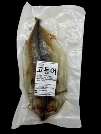 반건조 고등어 1미 M (350g~400g) 냉동고등어 구이 탕요리 전자렌지 에어프라이어