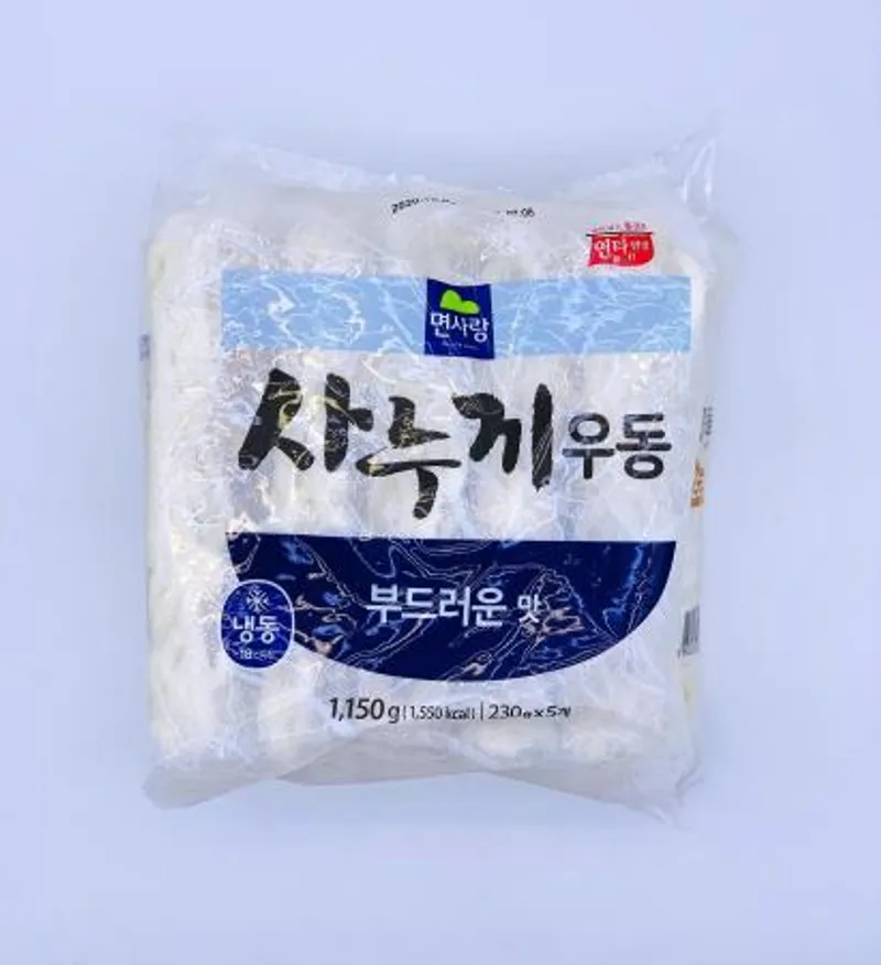 면사랑 프리미엄 사누끼우동 부드러운 맛 230g x 5개 (1,150g) / 냉동면 우동사리 이미지