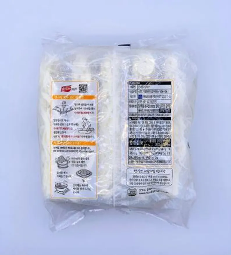 면사랑 칼국수 부드럽고 쫄깃한 생면 면발 230gx5개(1,150g) / 냉동면 칼국수면 이미지