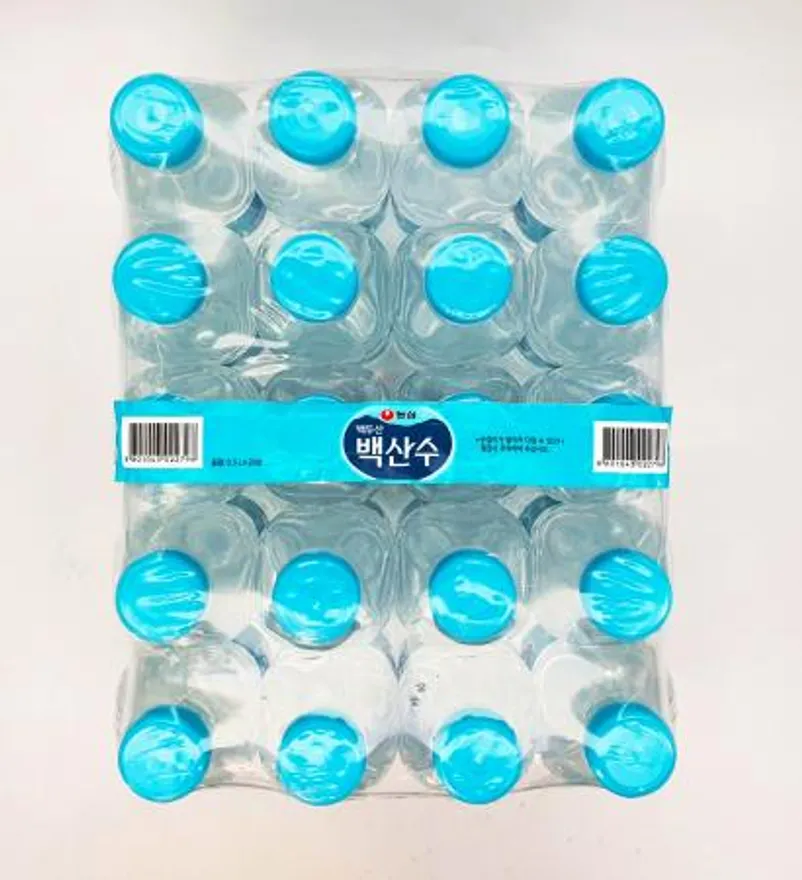 농심 백산수 0.5L×20개 / 생수 식수 암반수 용천수 이미지