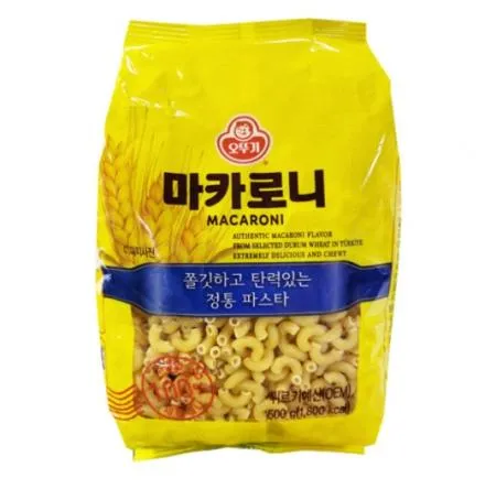 오뚜기 마카로니 튀르키예산 500g