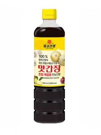 몽고식품 맛간장 조림 볶음용 만능간장 900ml