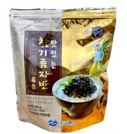 김앤김 김도둑 참기름 김자반 500g