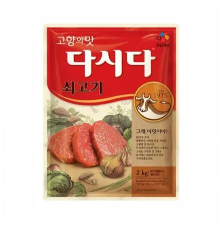 CJ백설 쇠고기 다시다 2kg