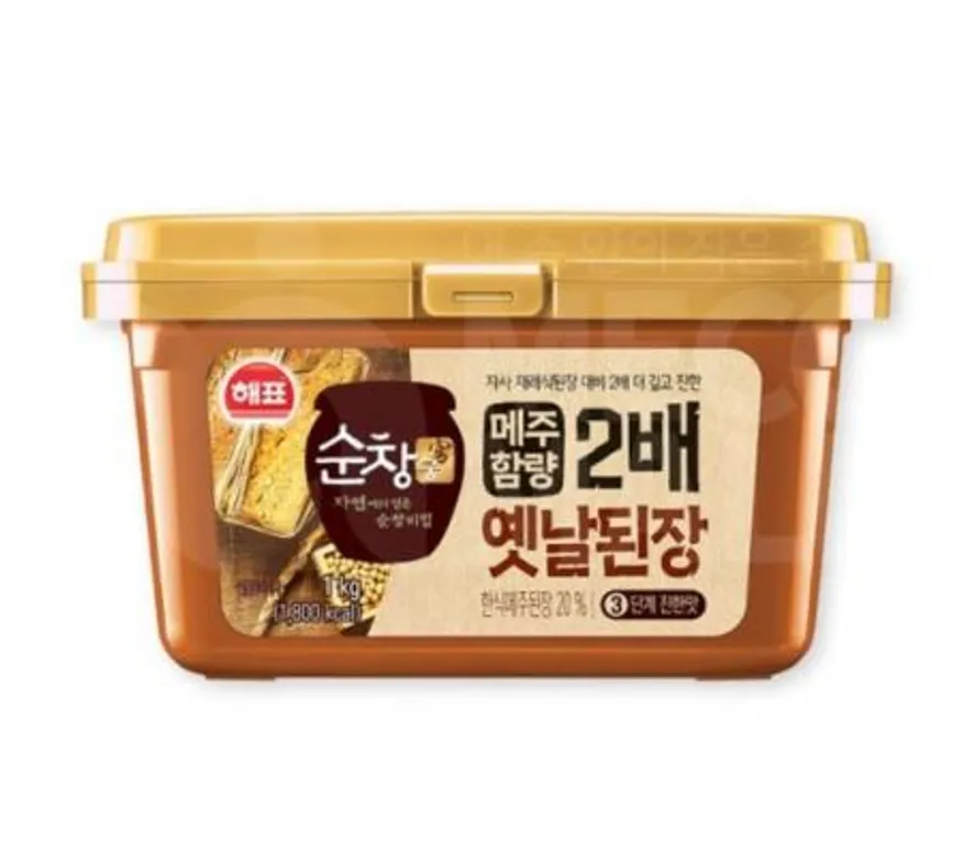 해표 순창궁 메주함량2배 옛날된장 1kg 이미지